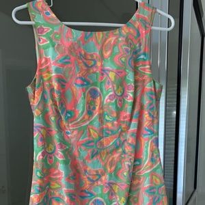 Fluorescent shift dress